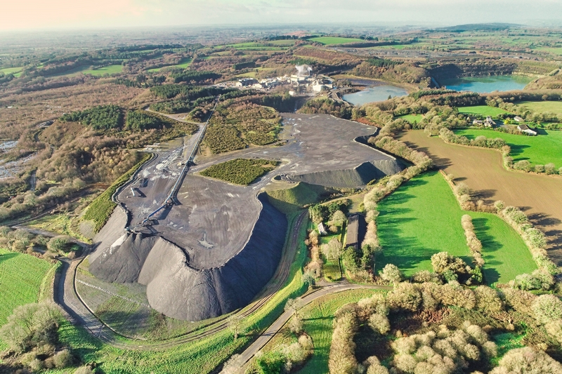 vue aérienne Imérys